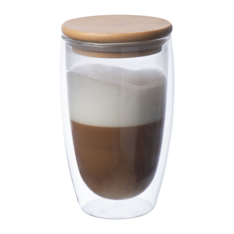 Zakopane duplafalú üveg pohár, 500 ml
