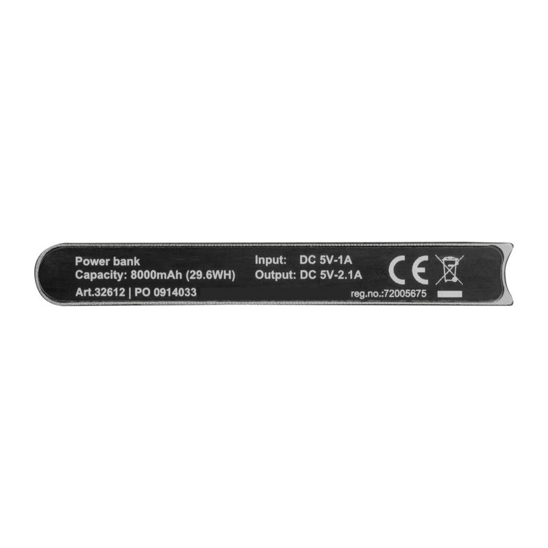 Wolfsberg powerbank 8000 mAh