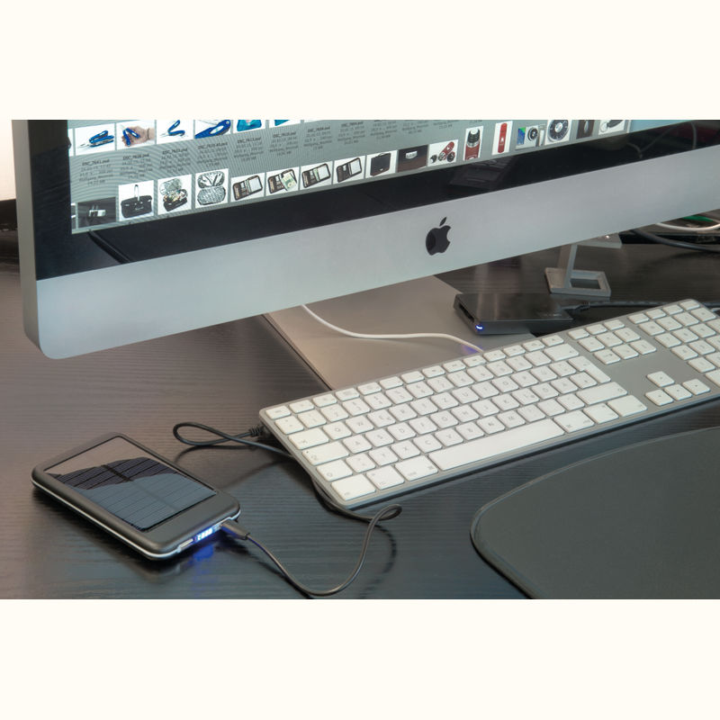 Philadelphia napelemes powerbank, 4000 mAh