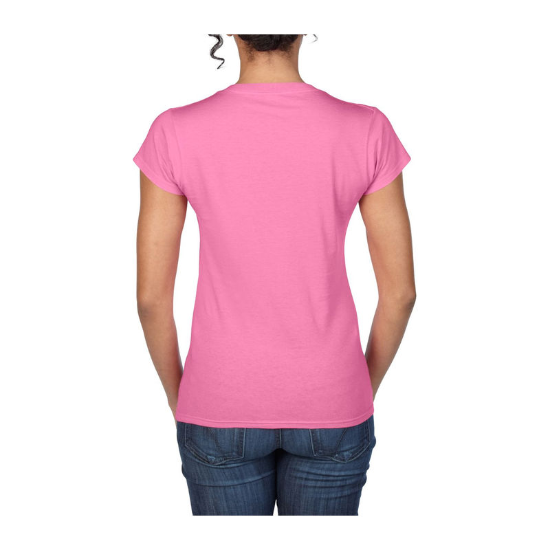 SOFTSTYLE® NŐI V-NYAKÚ PÓLÓ