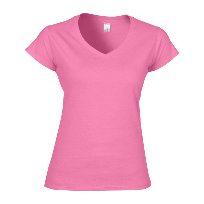 SOFTSTYLE® NŐI V-NYAKÚ PÓLÓ