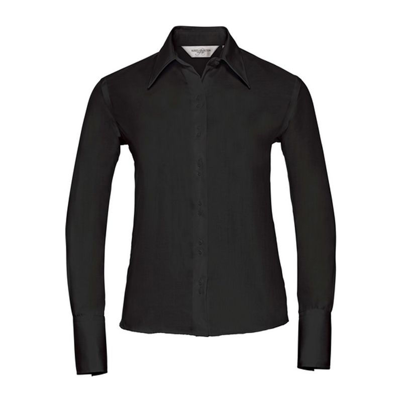 Russell Non-iron Ladies blouse long-sleeve