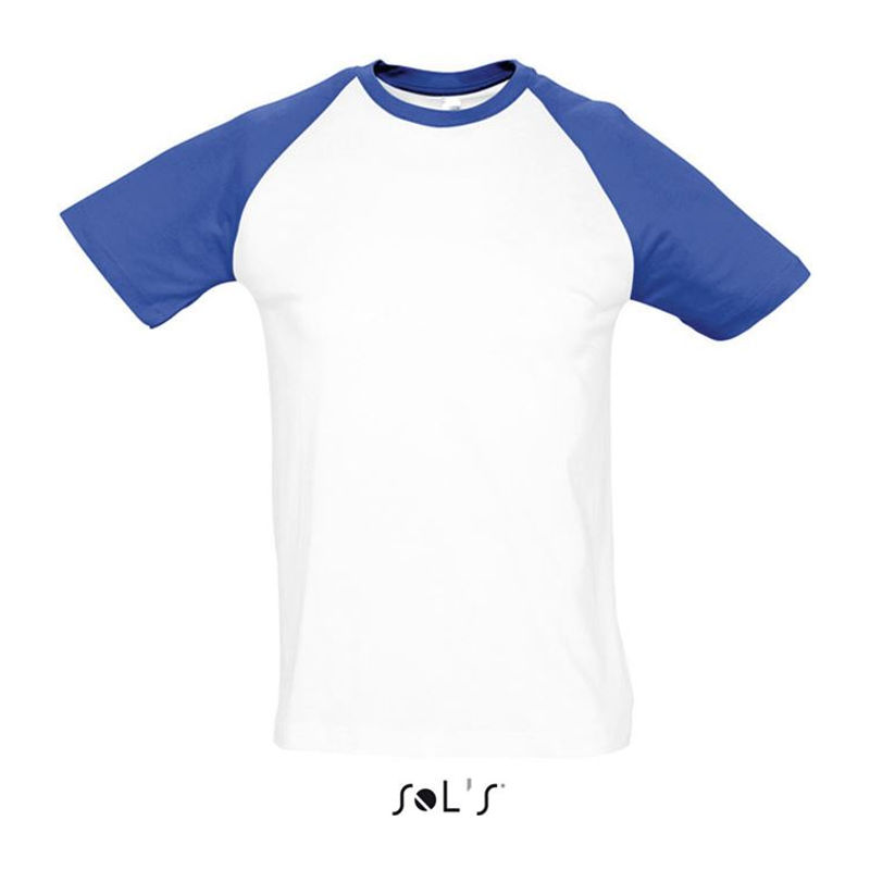 SOL'S FUNKY - MEN'S 2-COLOUR RAGLAN SLEEVES T-SHIR