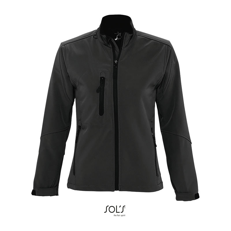 SOL'S ROXY - WOMEN'S SOFTSHELL ZIPPED JACKET