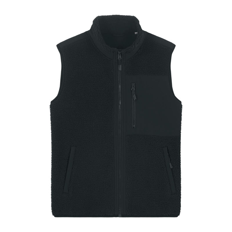 Liner uniszex ujjatlan sherpa mellény