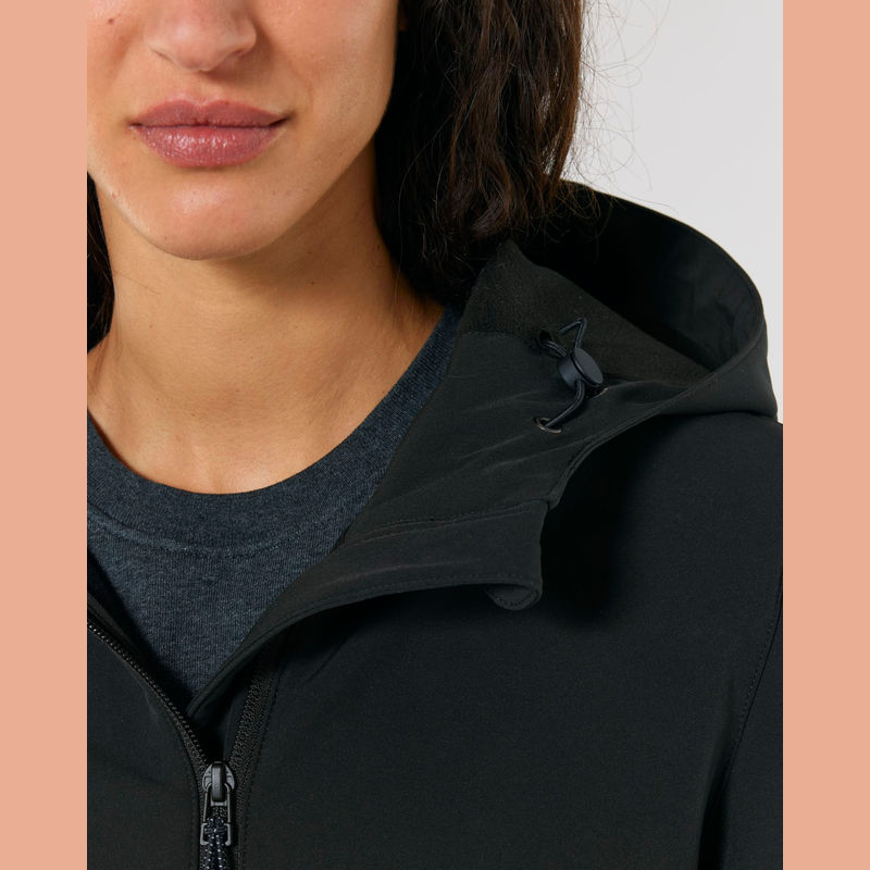 Stella Discoverer női kapucnis softshell kabát