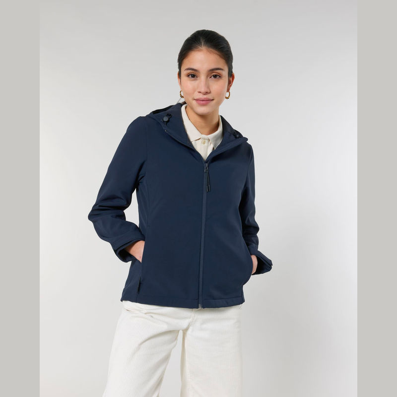 Stella Discoverer női kapucnis softshell kabát