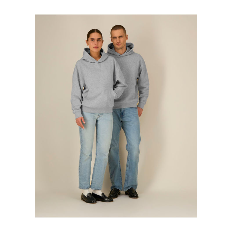 Uniszex, vastag anyagú bő szabású póló