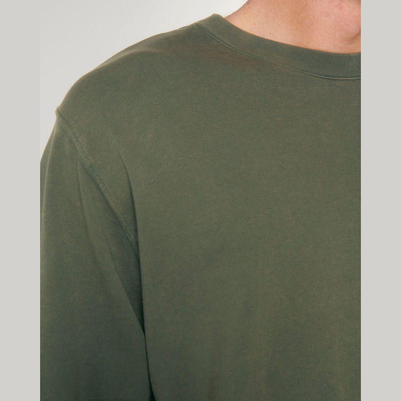 Matcher Vintage uniszex közepes szabású pulóver