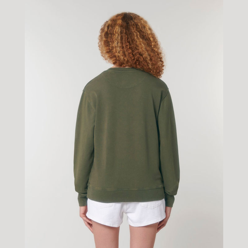 Matcher Vintage uniszex közepes szabású pulóver