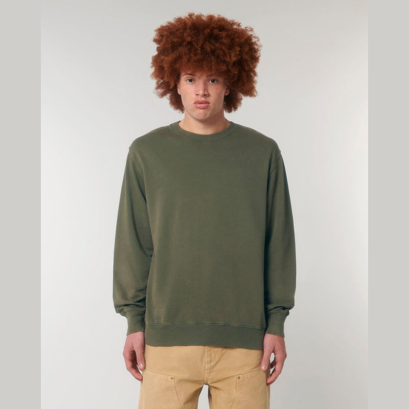 Matcher Vintage uniszex közepes szabású pulóver