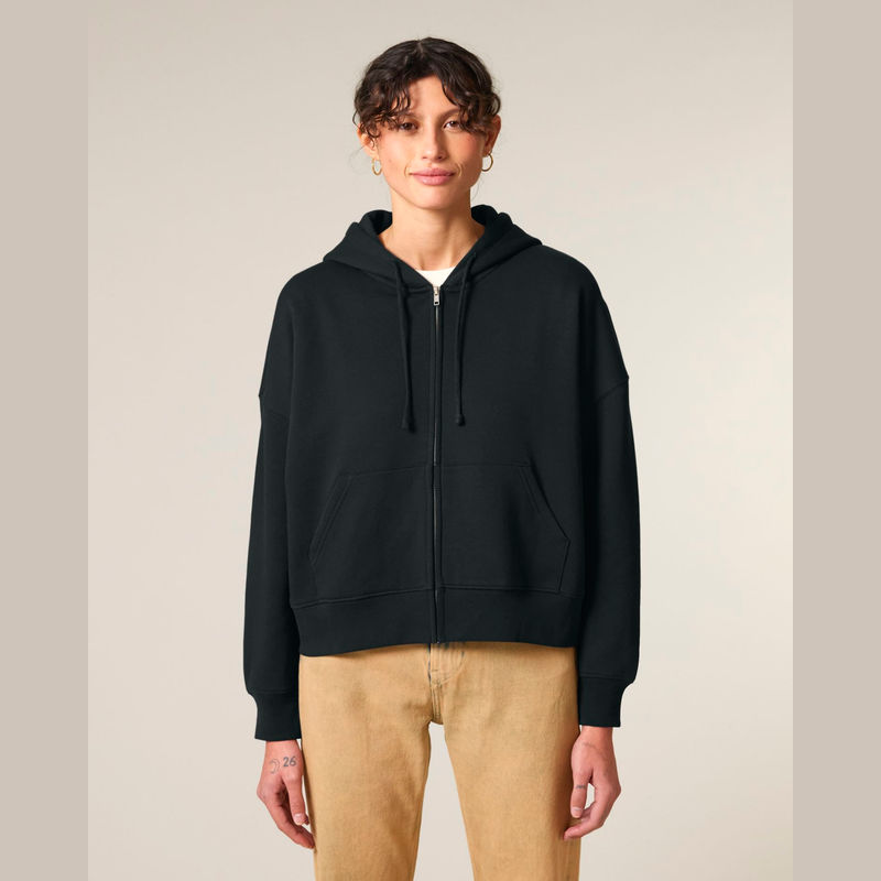 Stella Ida női cipzáras kapucnis pulóver