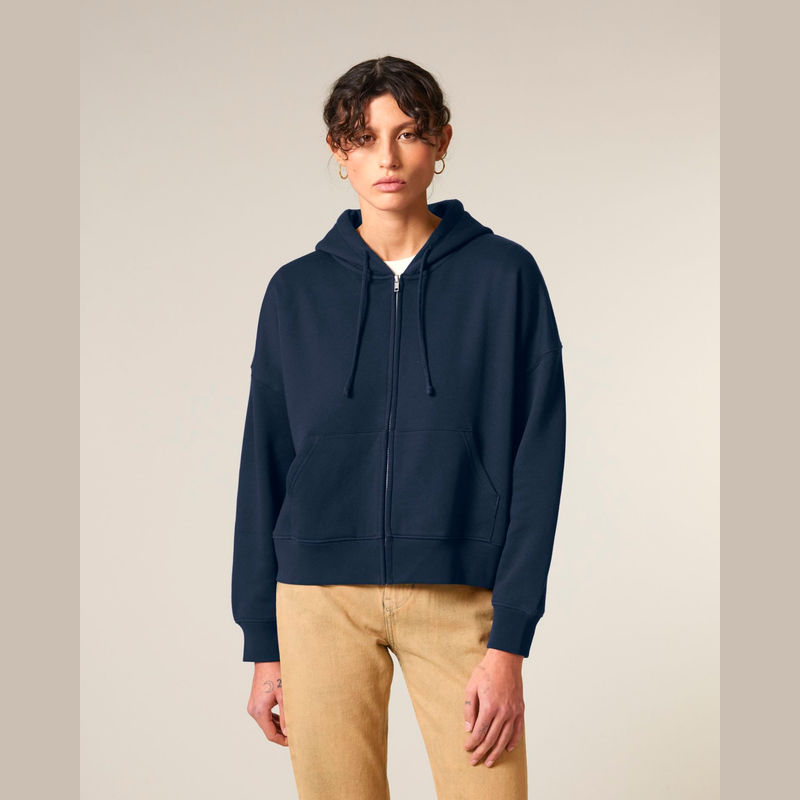 Stella Ida női cipzáras kapucnis pulóver