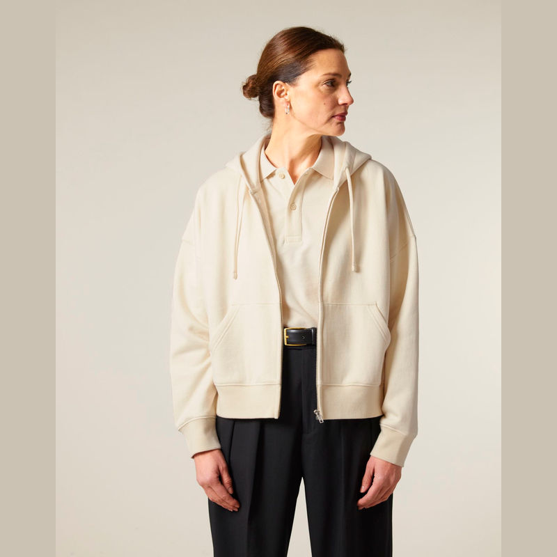 Stella Ida női cipzáras kapucnis pulóver