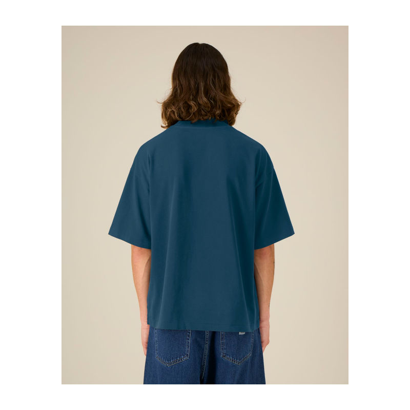 Ikonikus, közepesen vastag uniszex lezser póló