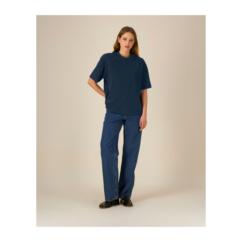 Ikonikus, közepesen vastag uniszex lezser póló