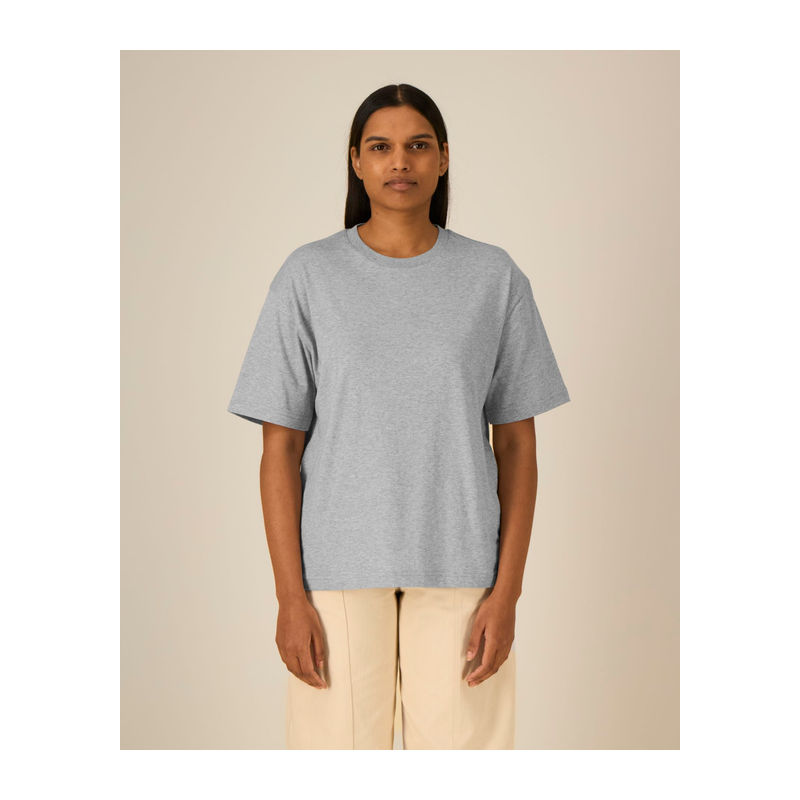 Ikonikus, közepesen vastag uniszex lezser póló