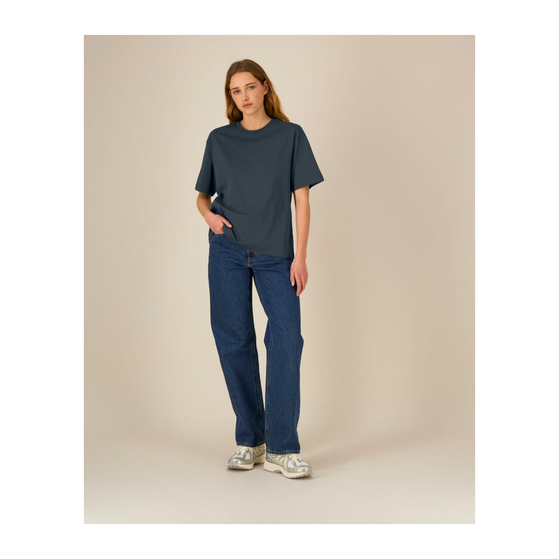 Ikonikus, közepesen vastag uniszex lezser póló