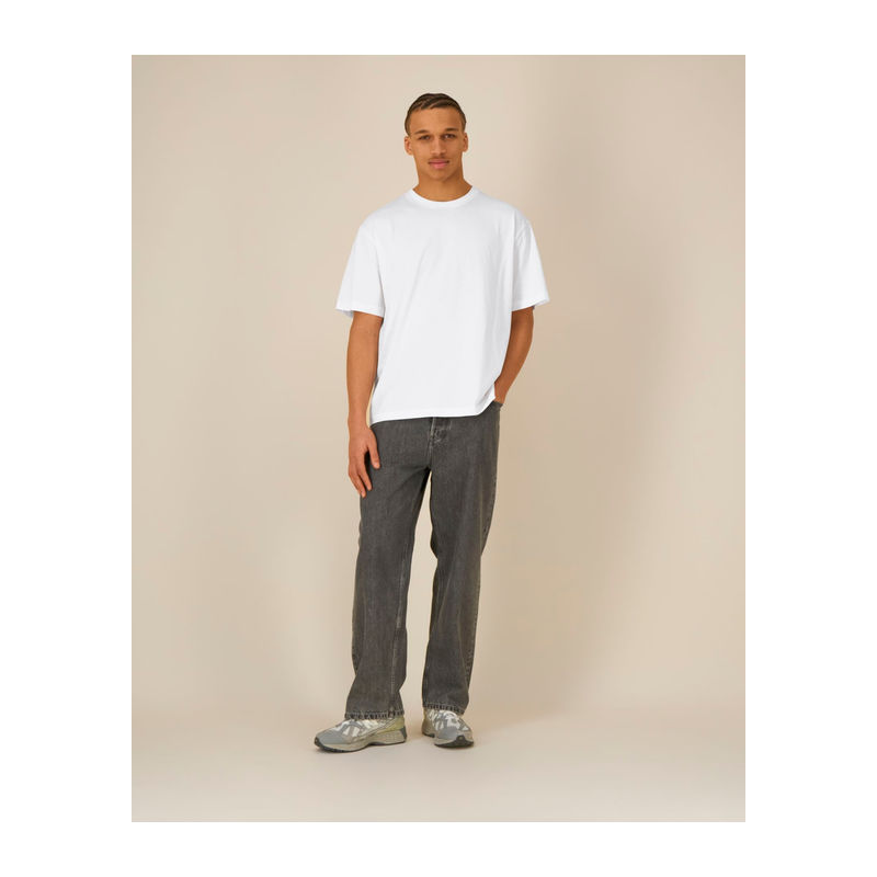 Ikonikus, közepesen vastag uniszex lezser póló