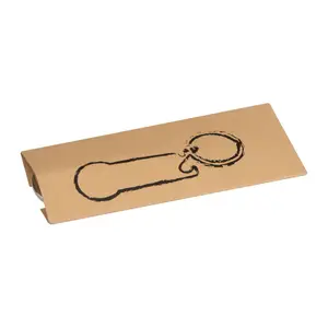 Stickit fém kulcstartó